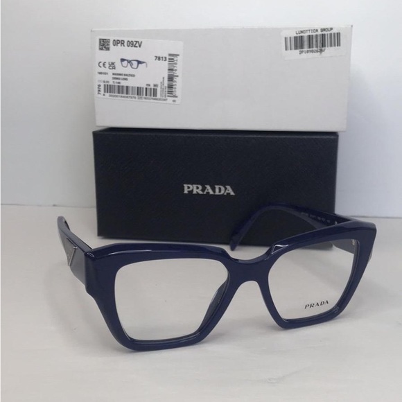 💯- Authentic New Prada PR 09ZV 18D1O1 Eyeglasses Women's Marmo Baltico F… - Picture 6 of 11